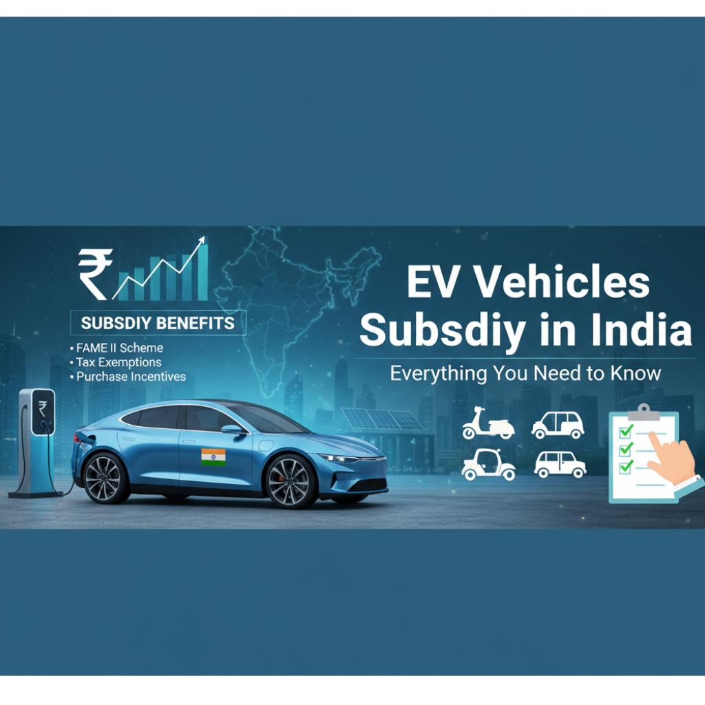 EV Vehicles Subsidy in India